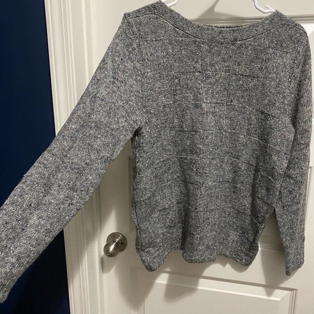 Leo & Nicole Gray Sweater
